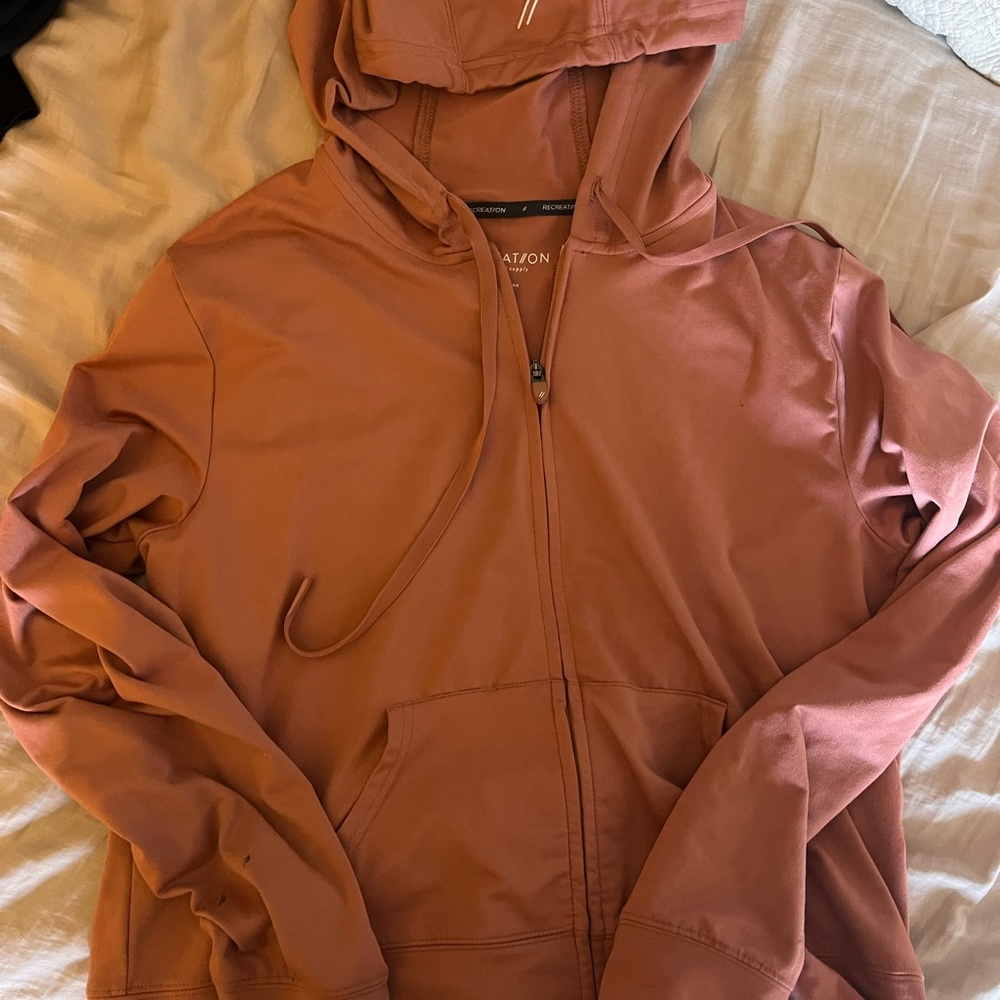 Blush pink Recreation brand zip up great condition